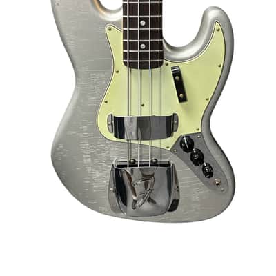 Fender Custom Shop 1965 JOURNEYMAN Jazz Bass, Faded Inca Silver/Rosewood *On Order, ETA Feb. 2027 image 3