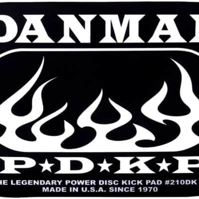 DANMAR Double Bass Drum Metal Disc Impact Pad New image 1