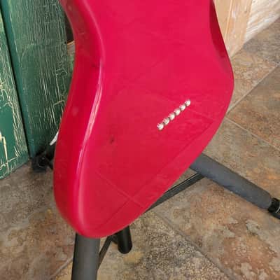 Fender Player Lead II Electric Guitar in Crimson Red Transparent image 12