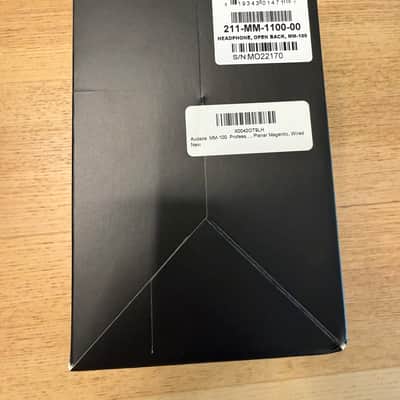 Audeze MM-100 Open Back Planar Magnetic Headphones - 18 Ohms 2022 - Present - Black image 8