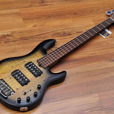 Sterling by Music Man Stingray 35HH - Natural Burl Satin image 3