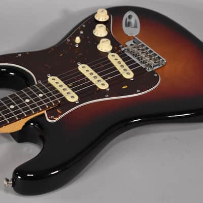 2022 Fender American Pro II Stratocaster Sunburst w/OHSC image 8