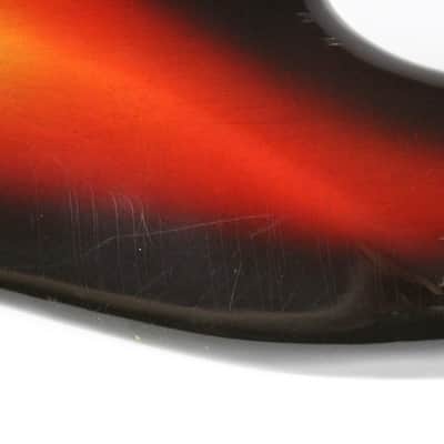 1969 Vintage Fender Jazz Bass Alder 4-Bolt Sunburst BODY ~Original Finish~ 1960s USA Early-CBS image 18