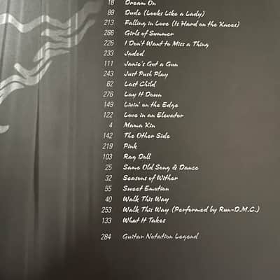 Aerosmith - Oh Yeah! Ultimate Aerosmith Hits - Guitar Tab / Tablature Book image 3