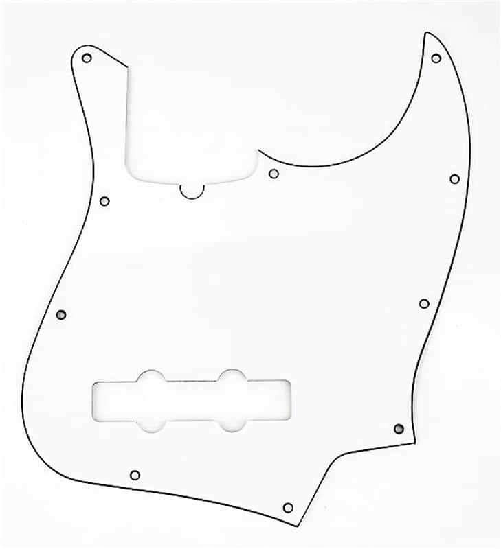 Fender 099-1335-000 Standard Jazz Bass Pickguard 3-Ply with Truss Rod Notch image 1