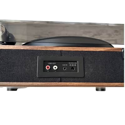 Muse vintage-style Turntable Stereo System image 4
