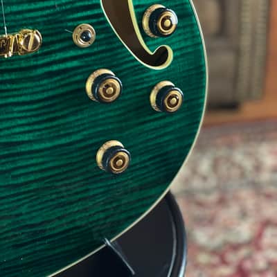 Ibanez AS93FM-TMG Artcore Expressionist 2025 - Present - Transparent Moss Green - NEW image 7