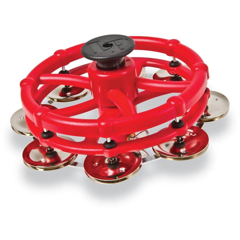 Latin Percussion LP193 Click Hi-Hat Tambourine w/ Steel Jingles image 1
