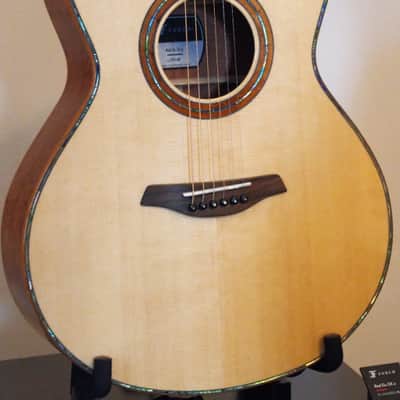 Furch Exotic Red Gc-SX Sitka Spruce/Quilted Sapele Grand Auditorium Cutaway Acoustic Guitar image 3