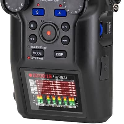 Zoom H6studio 8-Track 32-Bit Float Handy Recorder Bundle with APH-6st Accessory Pack with Hairy Windscreen, Padded Shell Case, AC Adapter, & USB C-Cable (H6s + APH6st Accessory Pack) image 4
