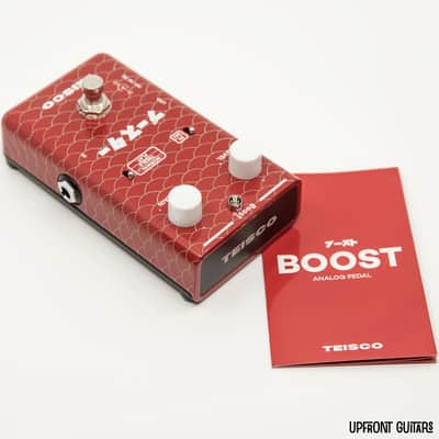Teisco Analog Vintage Preamp Boost Pedal: 9V-24V internal gain image 3