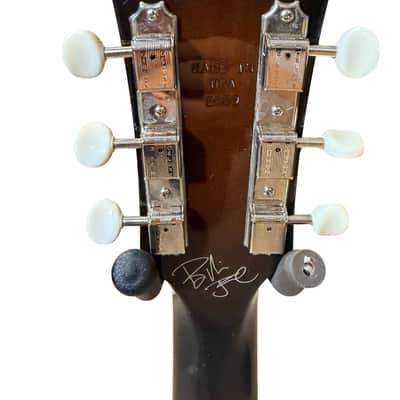 2009 Gibson Les Paul Jr - Billie Joe Armstrong Signature Series Vintage Sunburst Owned by Moon Valjean image 6