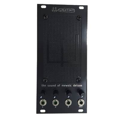 Waveform Magazine Speaker + 3 Channel Mixer Module The Sound of Mewsic DELUXE Eurorack 12 HP DIY VERSION image 1