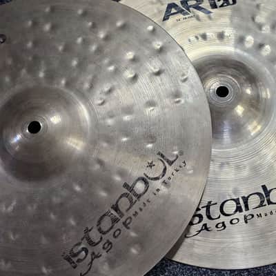 Hi-Hat Cymbals 14" Istanbul Agop Art20 USED! RKART120626 image 2