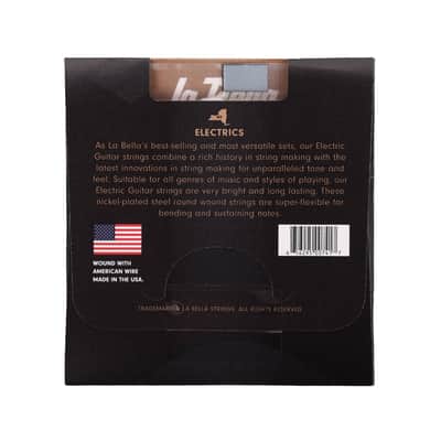 La Bella HRS-XL Electric Guitar Strings Extra Light 9-42 image 2