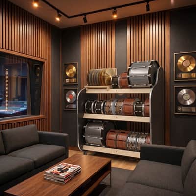 The Band Room™ Mobile Drum Storage Racks | by A&S Crafted Products image 12