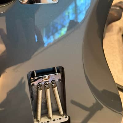 Fender Limited Edition John Mayer Stratocaster - Charcoal Frost Metallic with Racing Stripe 1/100 image 13
