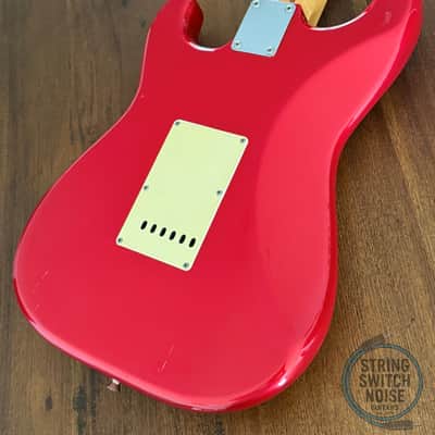 Fender Stratocaster, RARE, Dakota Red Metallic, 1990, ST-500VM , MIJ image 2