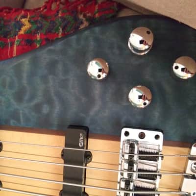 Warwick Robert Trujillo Signature Artist Series 2012 Blue Swirl image 2