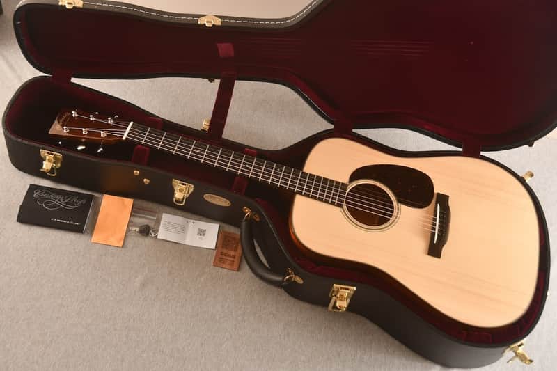 Martin Custom Shop D-18 Adirondack Long Saddle RW Binding (2025) image 1