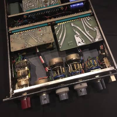 Vintage Neve 1073 8-Channel Mic Preamp EQ Racked with output trim and phantom image 12