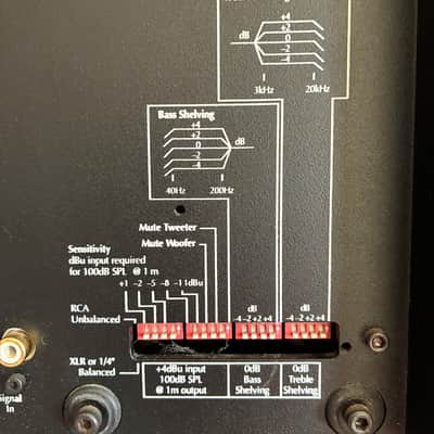 Hafler TRM 8 powered 8" 2-way studio monitors Bild 5