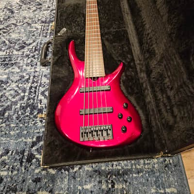 Roscoe Century Custom 3006 Jazz Bass USA Made “The Red Devil” image 1