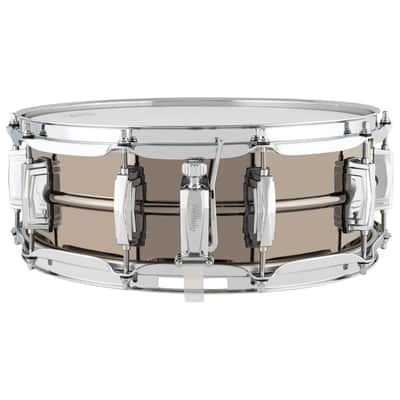 Ludwig LB416 Black Beauty 5x14 Smooth Shell, Imperial Lugs Snare Drum image 3