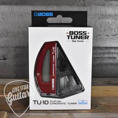 Boss TU-10 Clip On Chromatic Tuner - Red image 2