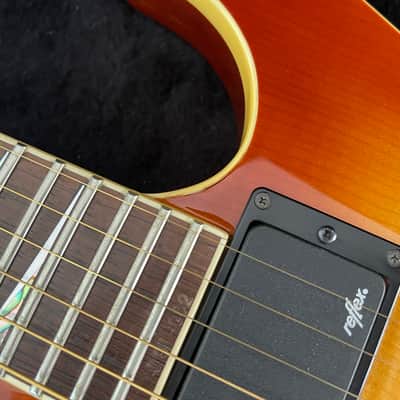 Jackson Archtop Soloist LTD 1991 Cherry Red Sunburst image 2