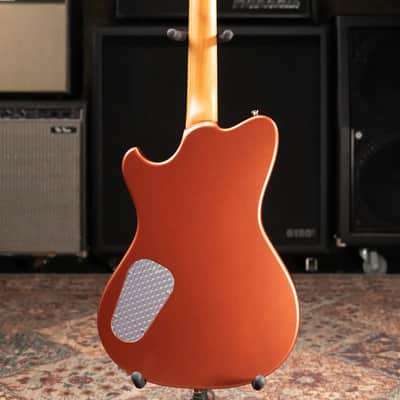 Powers Electric A-Type PF42 NAMM 2026 Hollow Body Electric Guitar - Byzantine Gold with Gig Bag image 8
