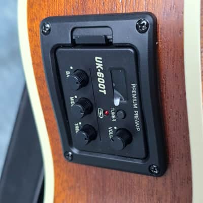 Kala KA-CE Concert Satin Mahogany Ukulele with Pickup & Kala UB-C Bag image 12