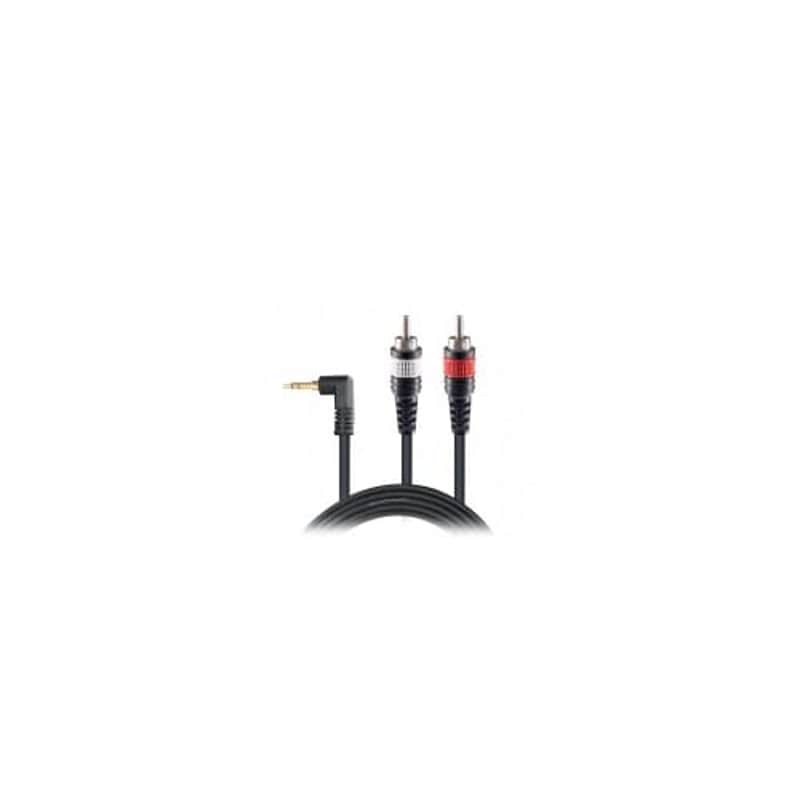 ProX XCP-CMR06 6 FT Audio Cable 1/8" (3.5mm) Mini TRS to Dual RCA-M image 1
