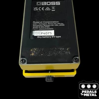 Boss SD-1 Super OverDrive (Silver Label) 1997 - Present - Yellow - X18722 image 6