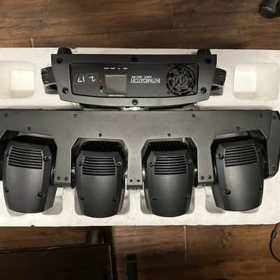 (2) Chauvet INTIMWAVE360IRC Intimidator Wave 360 IRC Moving LED Lights 2010s - Black image 6
