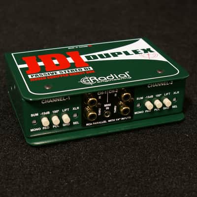 Radial JDI Duplex MK4 Stereo DI Box  Stereo Passive Direct DI Box image 2