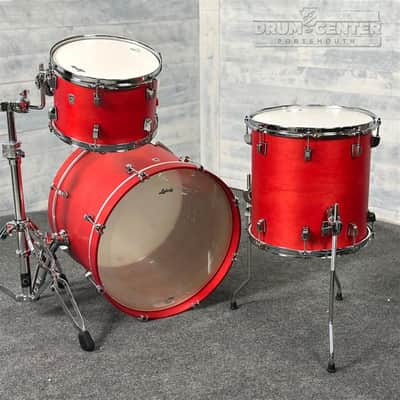 Ludwig Neusonic Downbeat 3pc Drum Set Satin Diablo Red image 4