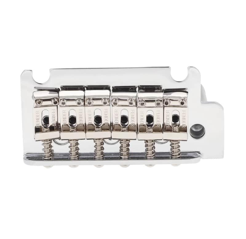 Fender American Stratocaster Two-Point Bridge w/ Vintage Spec Saddles 2020’s - Chrome image 1
