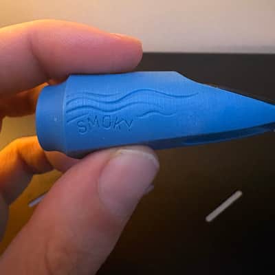 Syos Originals Smoky 8 Soprano Sax Mouthpiece – Sea Blue image 4