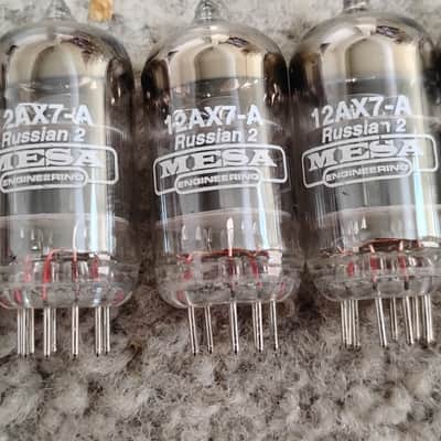 (6) 12AX7's and (2) 12AT7's.... Bel Labs/National, Tung-Sol, Mesa, Sylvannia, RCA image 3