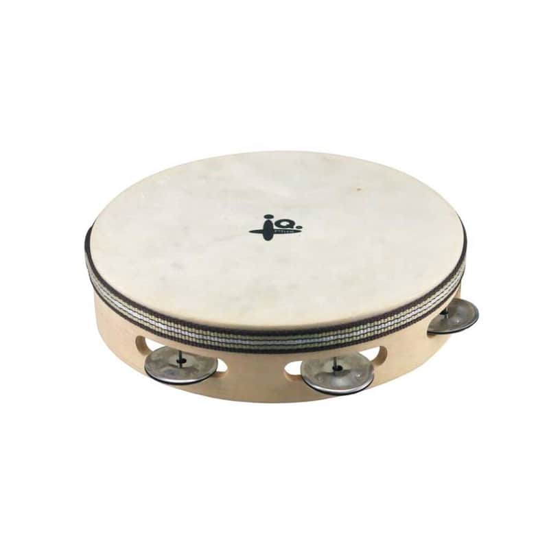 Hal Leonard QPlus 8' Natural Headed Tambourine Natural