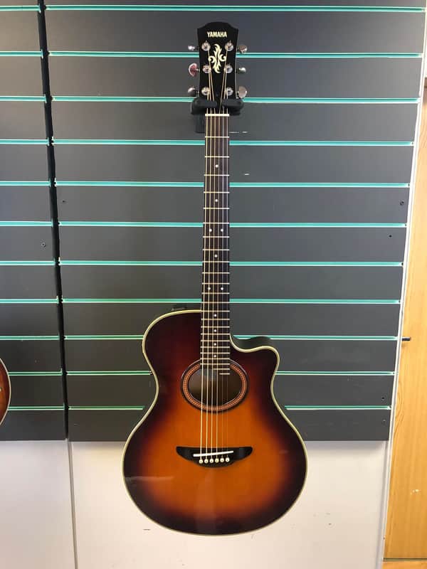 Yamaha APX-6C 1994 Sunburst Cutaway Electro Acoustic Guitar | Reverb