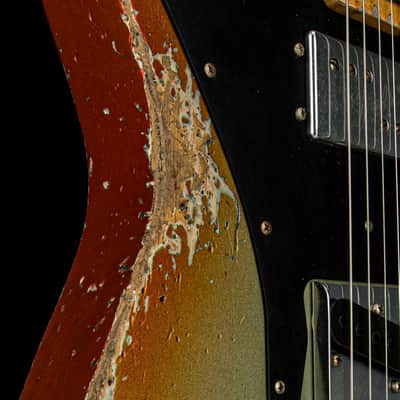 Fender Custom Shop Limited Edition Telecaster Custom Super Heavy Relic - Twilight Sky #00403 image 10