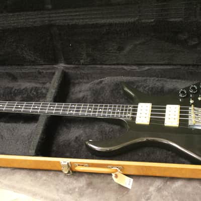 Kramer XL-24 Aluminum Neck Bass 1980's Black with Original Hardshell Case image 7
