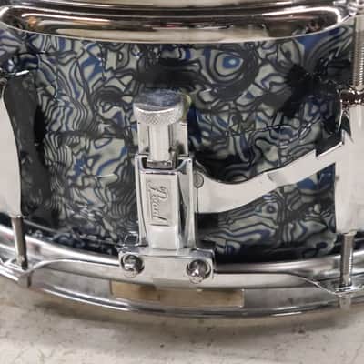 Pearl 5.5x14 EXT Export Series Snare Drum Blue Prism image 4