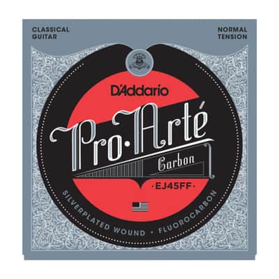D'Addario Carbon Strings EJ45FF Pro Arte, Normal - Classic Guitar Strings image 1