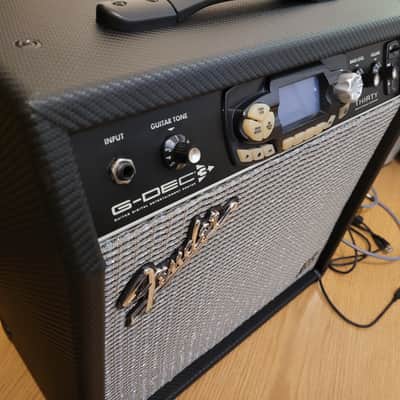 Fender G-DEC3 Thirty Guitar Digital Entertainment Center 30Watt 1x10" Guitar Practice Amp 2010 - 2012 - Black/Silver image 5