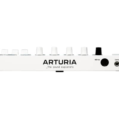 Arturia MiniLab 3 25-Key USB MIDI Controller - White (231501) image 3