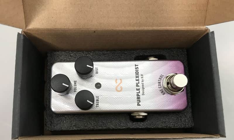 One Control Purple Plexidist Distortion Pedal image 1