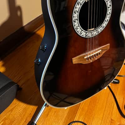 Ovation Celebrity model CC68 1992 - Tabacco Burst image 2